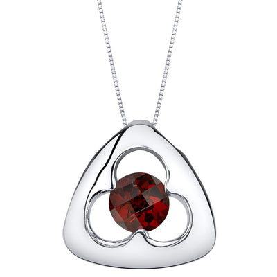 Amazon.com: Genuine Red Garnet Necklace Sterling Silver Nurse Necklace  January Birthstone Necklaces for Women Heartbeat Pendant Pulse Necklace  Birthday Anniversary Jewelry Gifts for Her, Chain Length 18