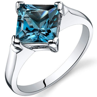 London Blue Topaz Jewelry Sterling Silver & 14K Gold | Free