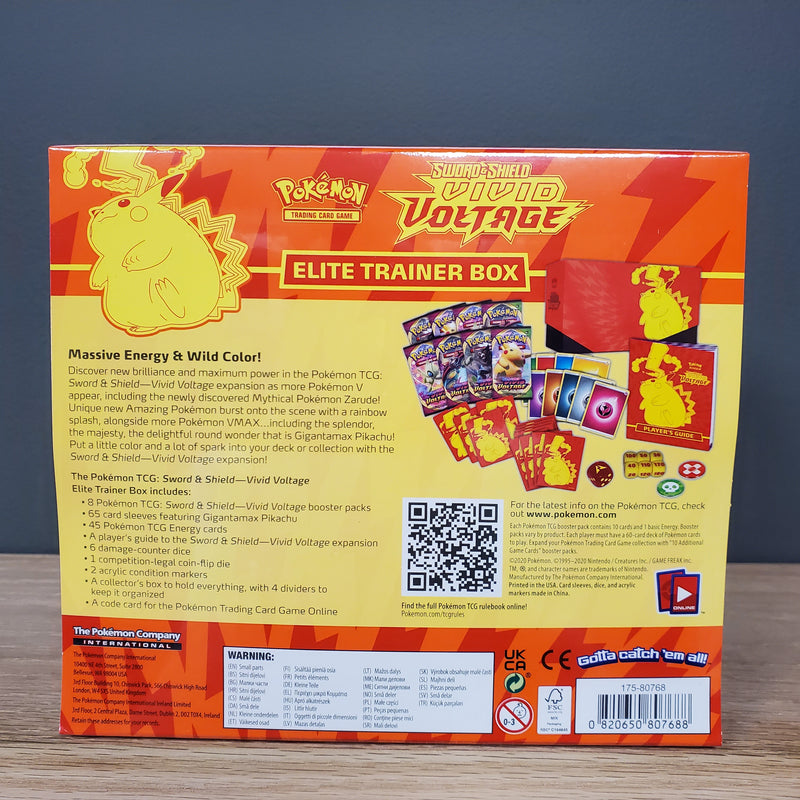 ギフト ELITE TRAINER BOX VIVID VOLTAGE 2box | www.garagekolkman.nl