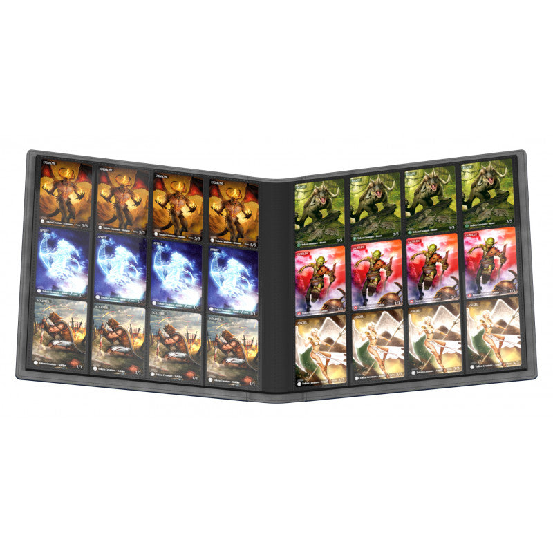 Ultimate Guard - 24 Pocket Xenoskin Quadrow Playset Binder - Dark Blue