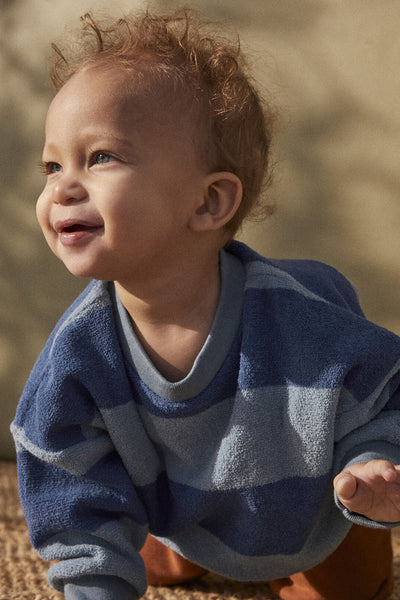 Baby Boy Shirt Petit Bateau Striped T-Shirt – Mini Ruby