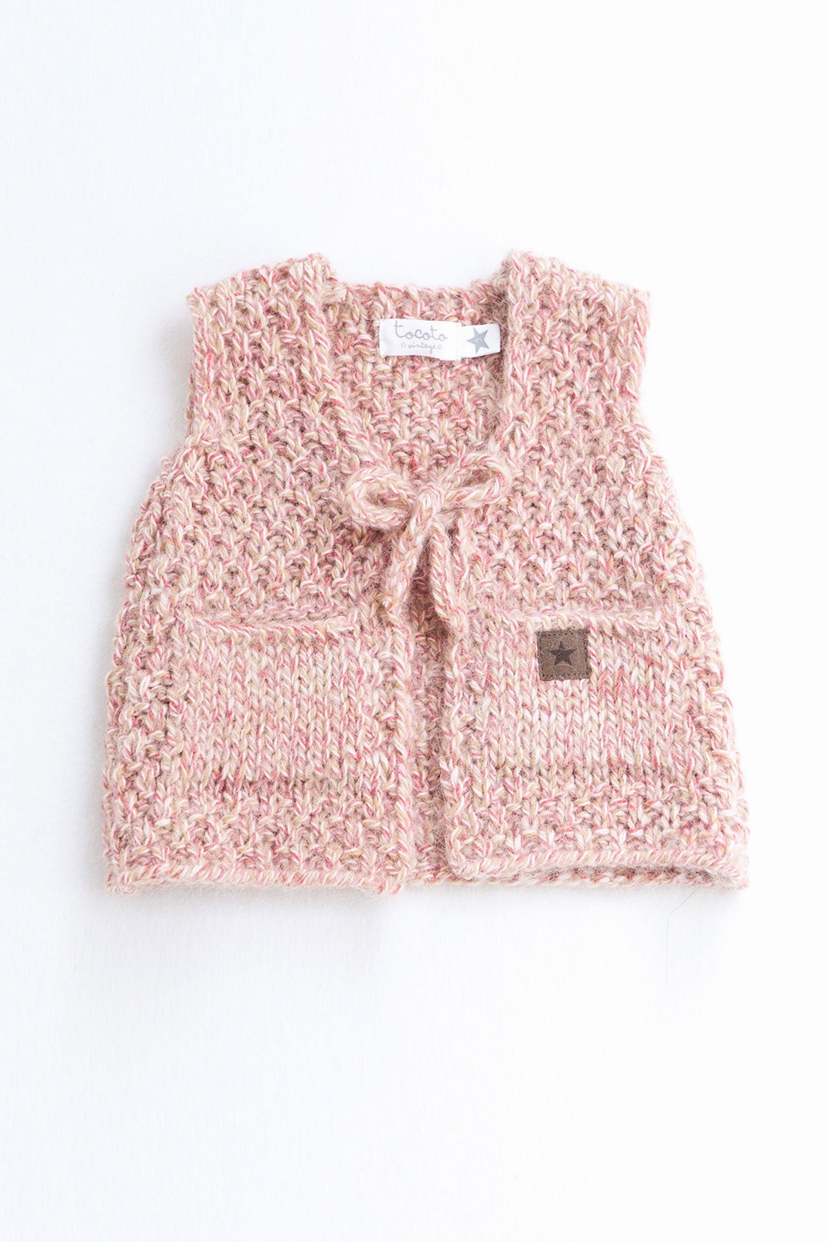 baby knitted vest