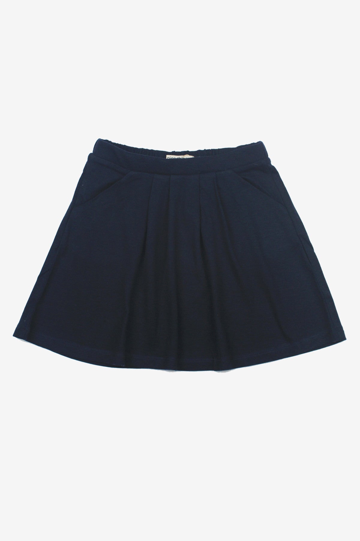 Nice Things Mini Navy Girls Skirt (Size 4 left) – Mini Ruby