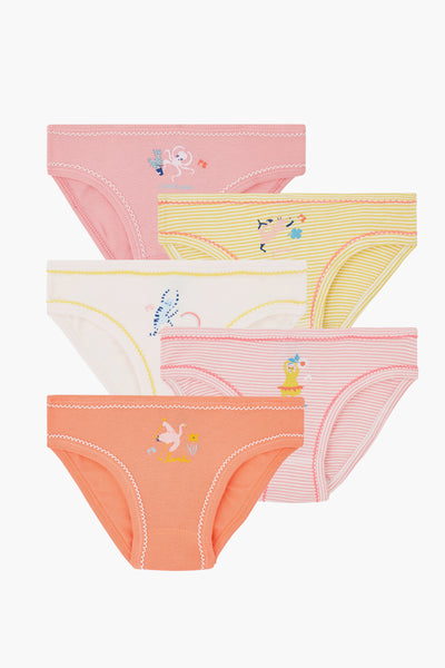 Petit Bateau 5-Pack Girls Underwear - Multi (Size 3 left) – Mini Ruby