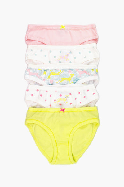 Petit Bateau 5-Pack Girls Underwear - Animals (Size 4 left) – Mini Ruby