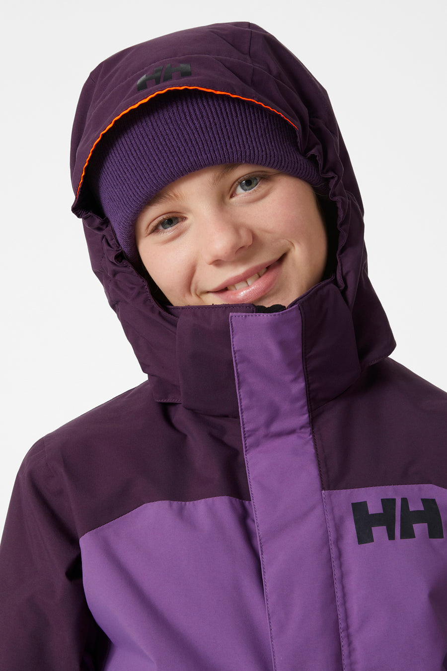 Kids Jacket Ski Helly Hansen Level Crushed Grape#N#– Mini Ruby