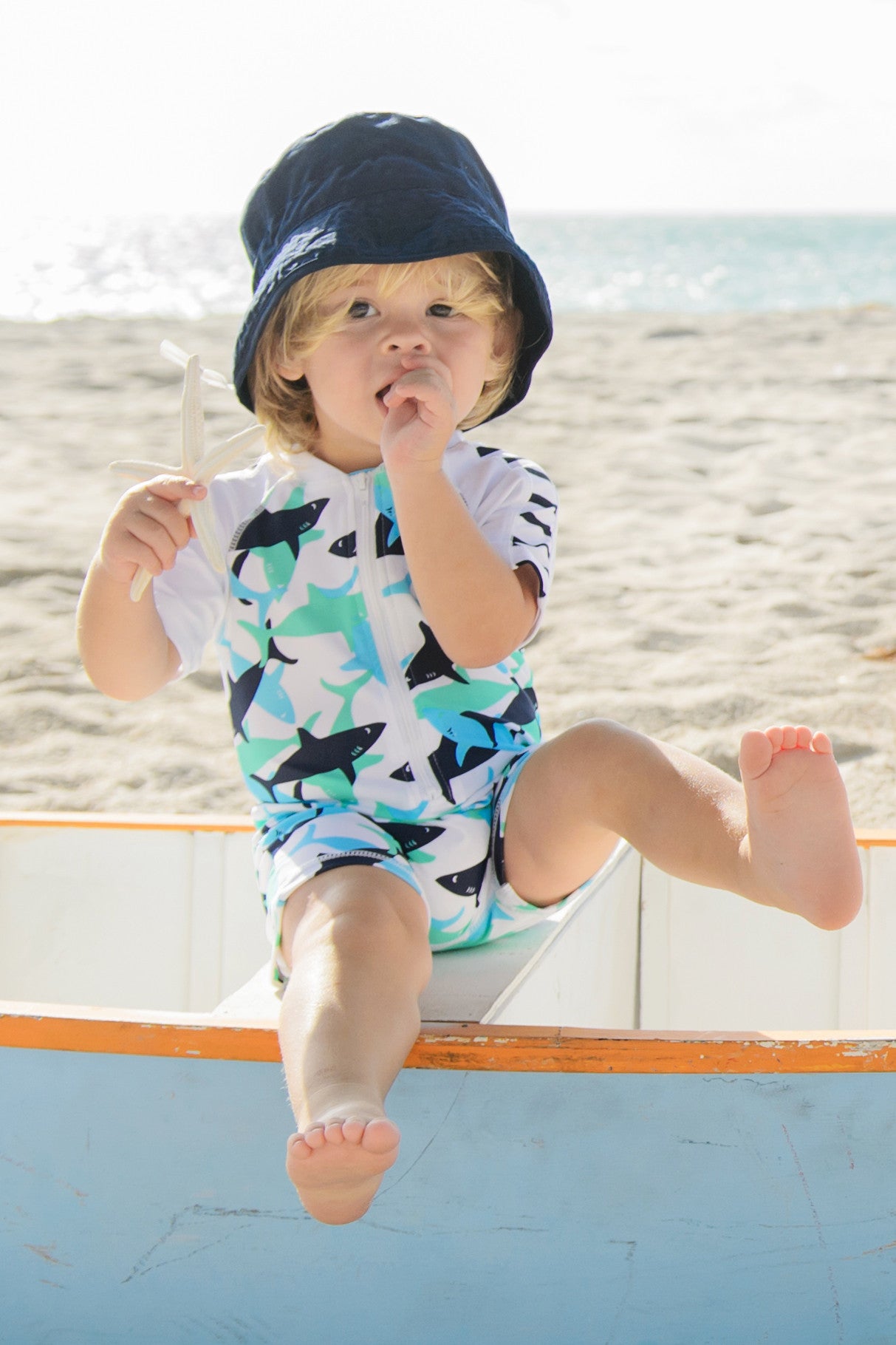 baby boy shark swimsuit