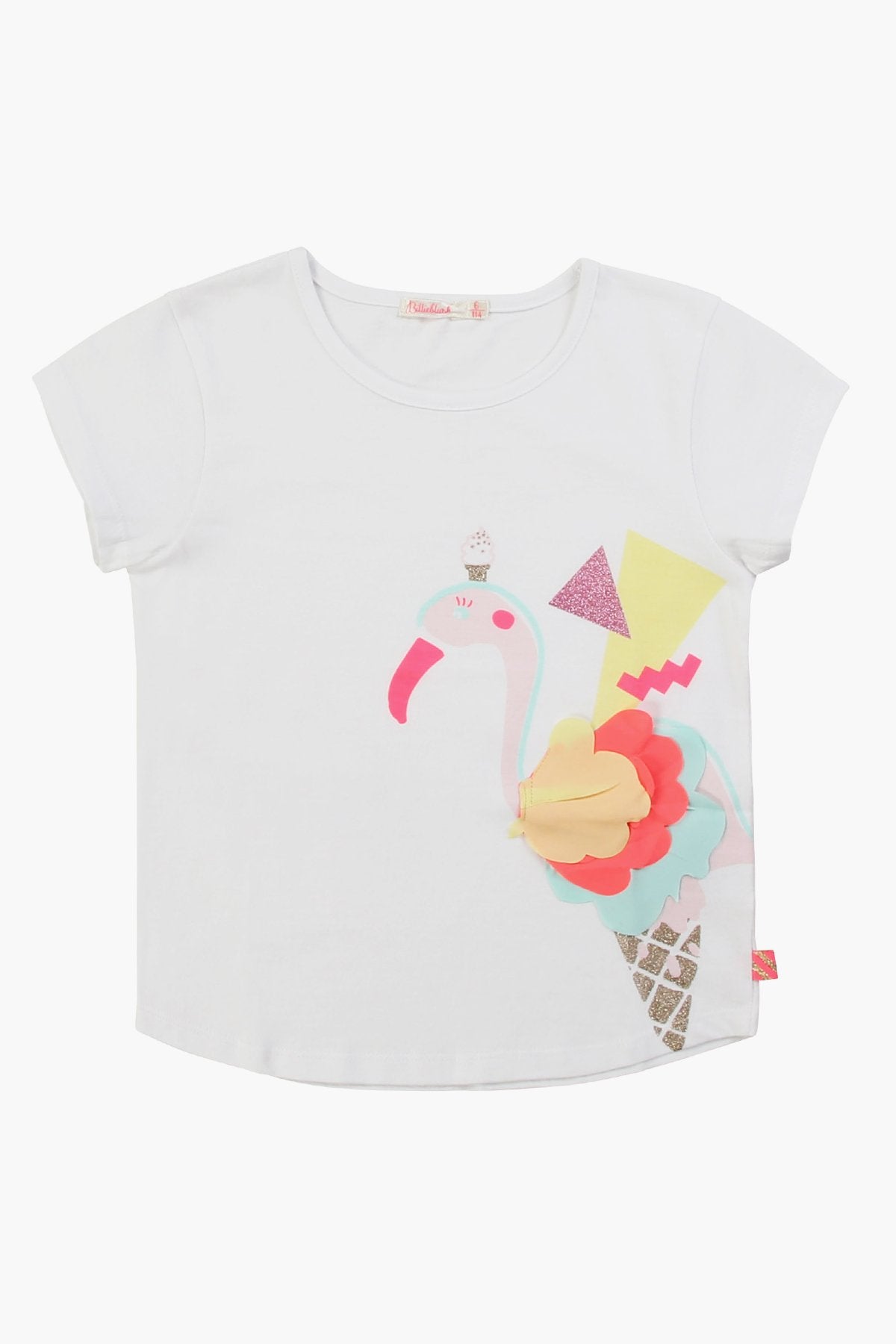 Billieblush Flamingo Cone Girls Shirt (Size 4 left) – Mini Ruby