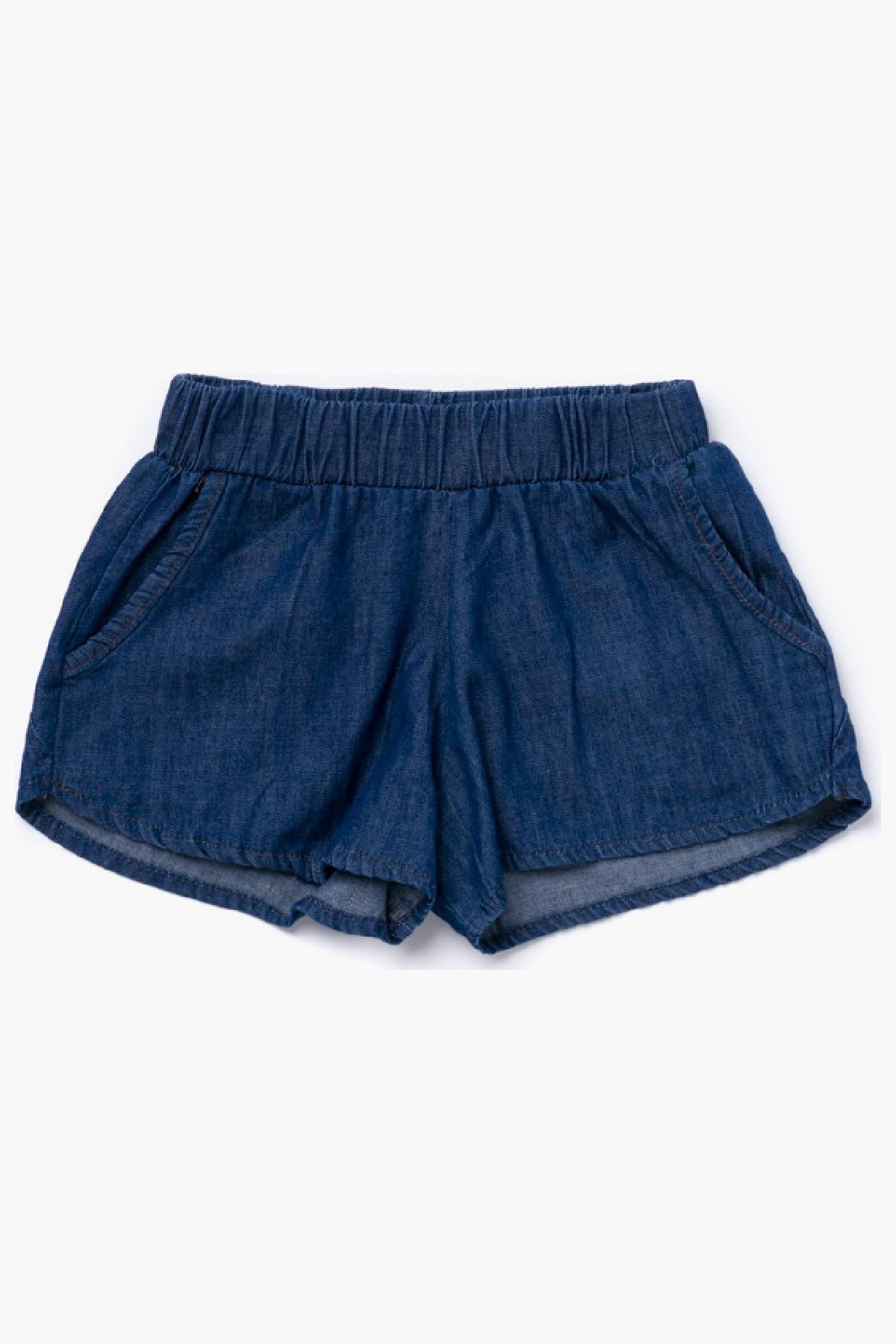 OMAMImini Chambray Girls Shorts – Mini Ruby