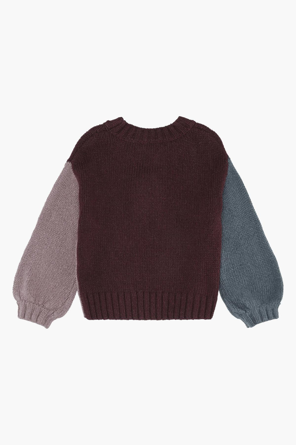 Soft Gallery Essy Chunky Knit Girls Sweater - Mini Ruby