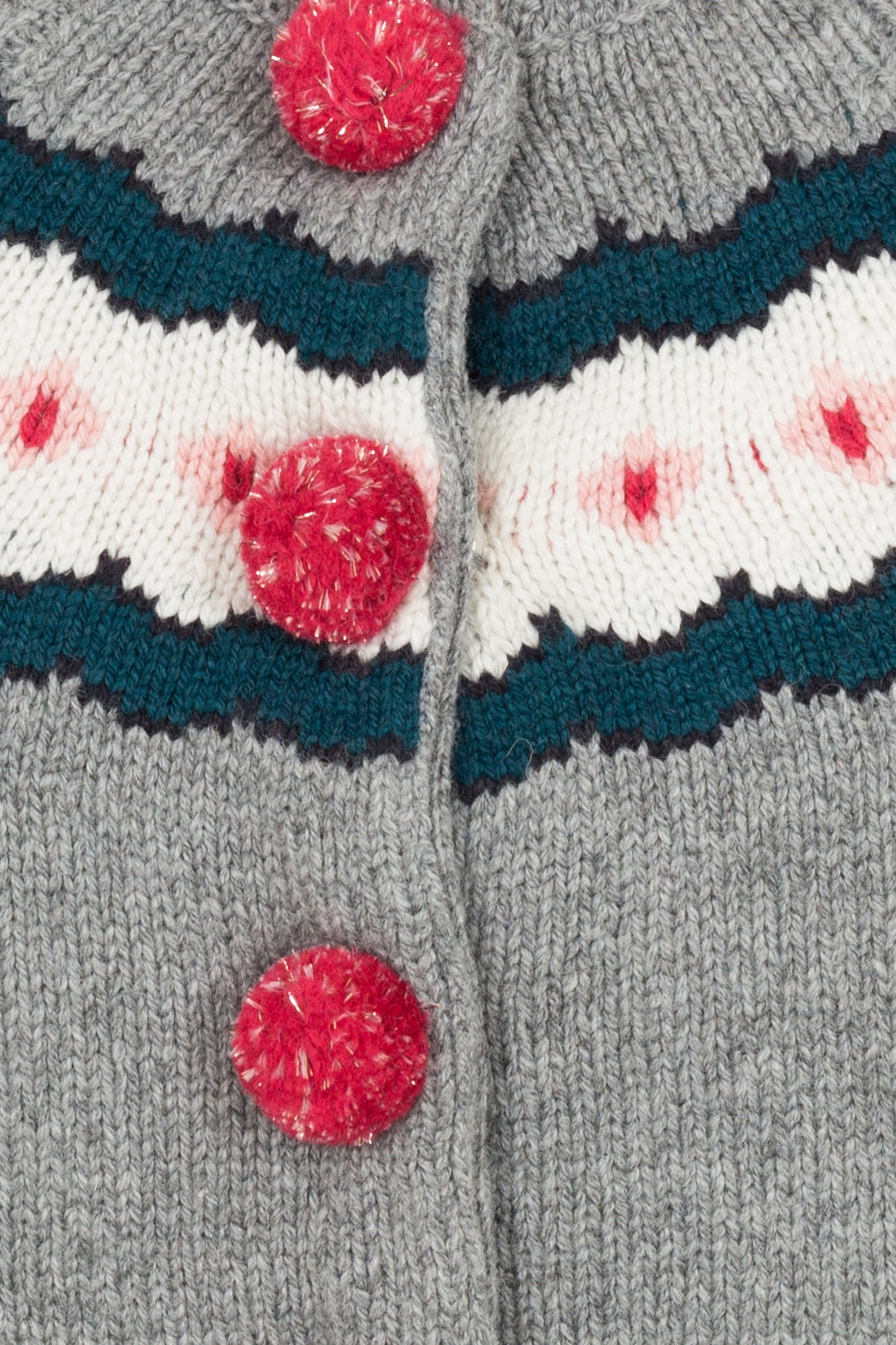 Jean Bourget Baby Knit Sweater - Mini Ruby