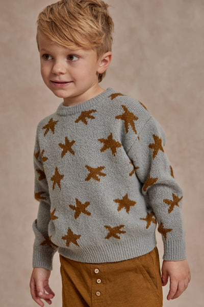 Kids Sweater Rylee + Cru Aspen Chartreuse – Mini Ruby
