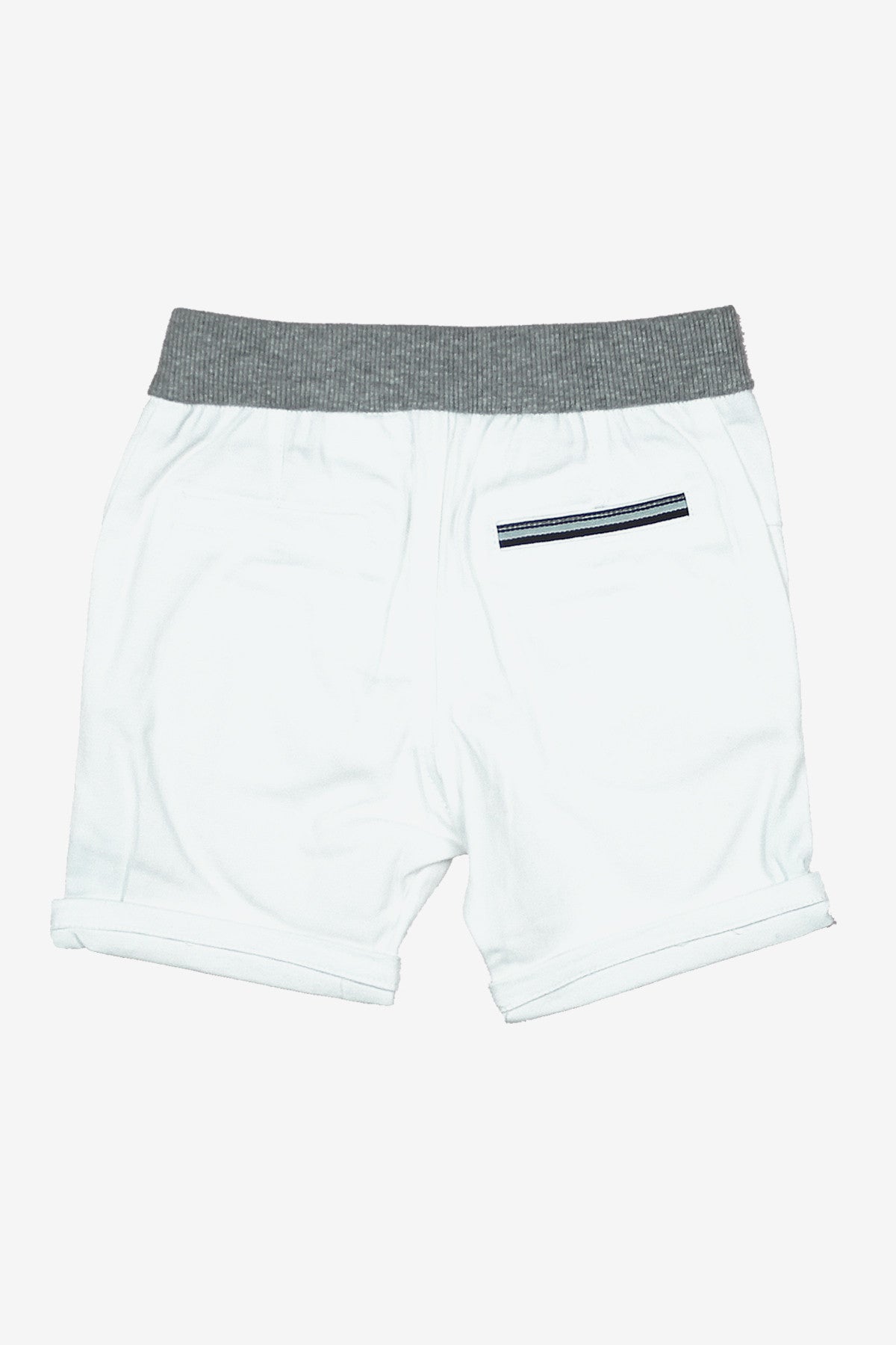 infant boy white shorts