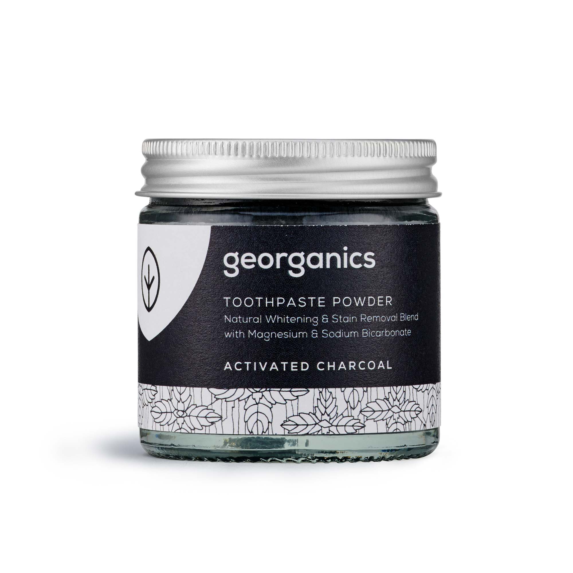 black charcoal toothpaste powder