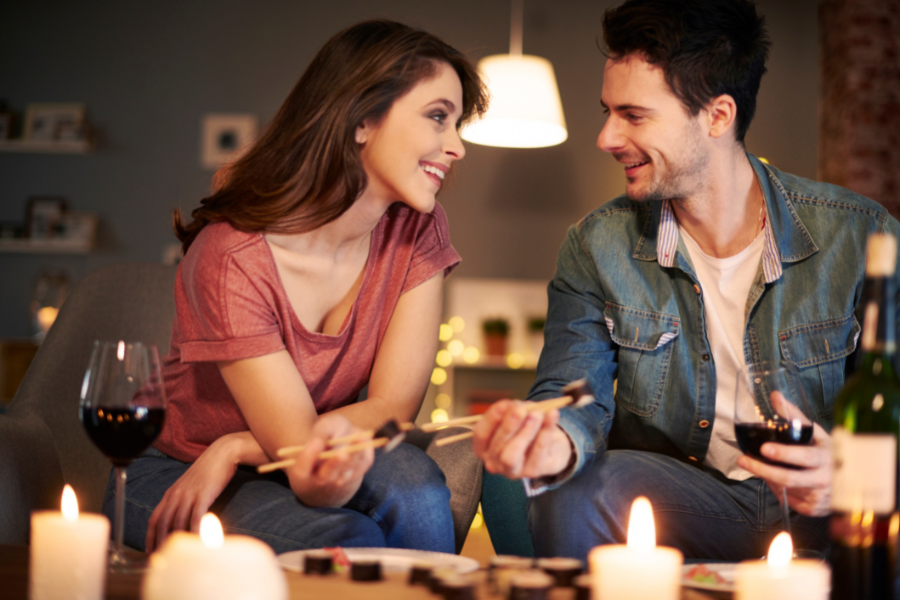 An Indoor Picnic Date