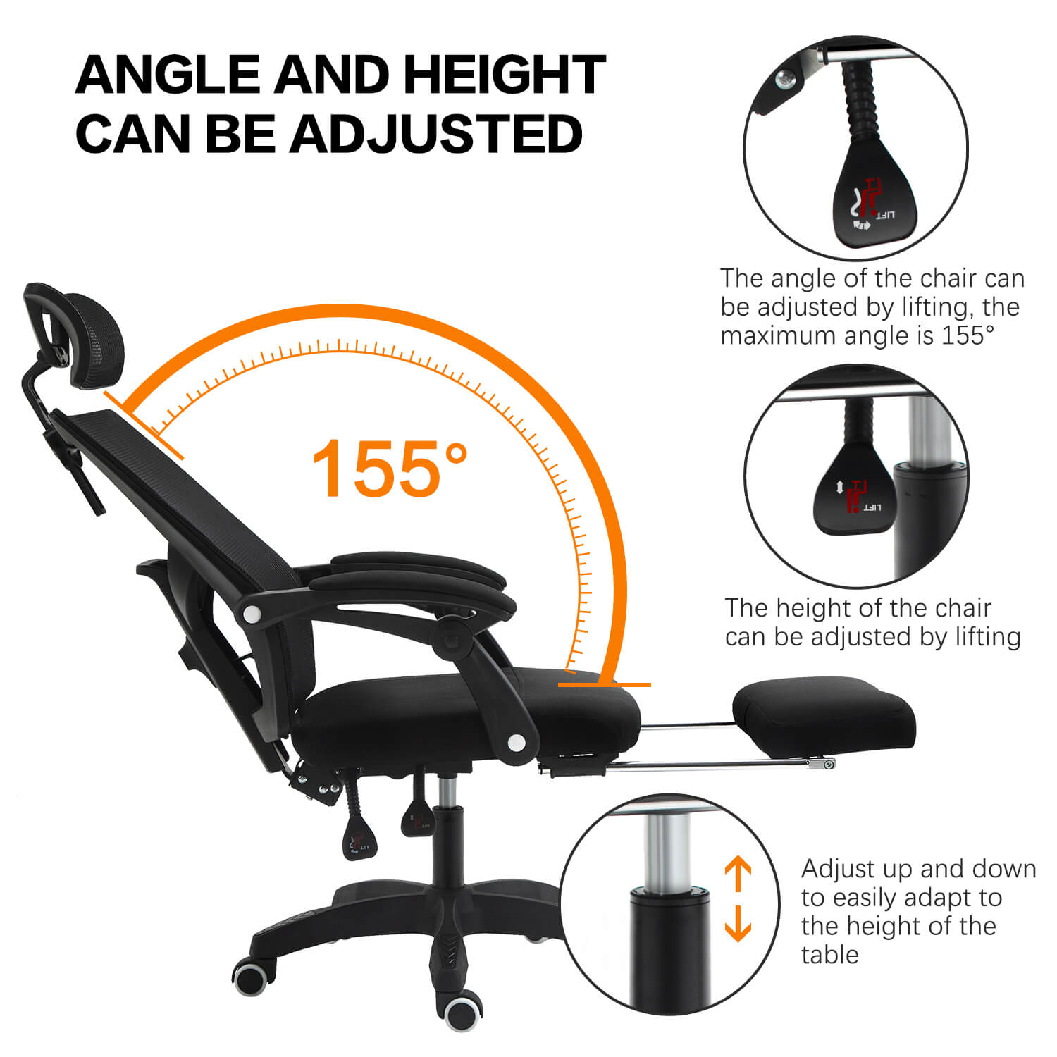 Benefits of Office Chair Footrest Attachment in a Chair