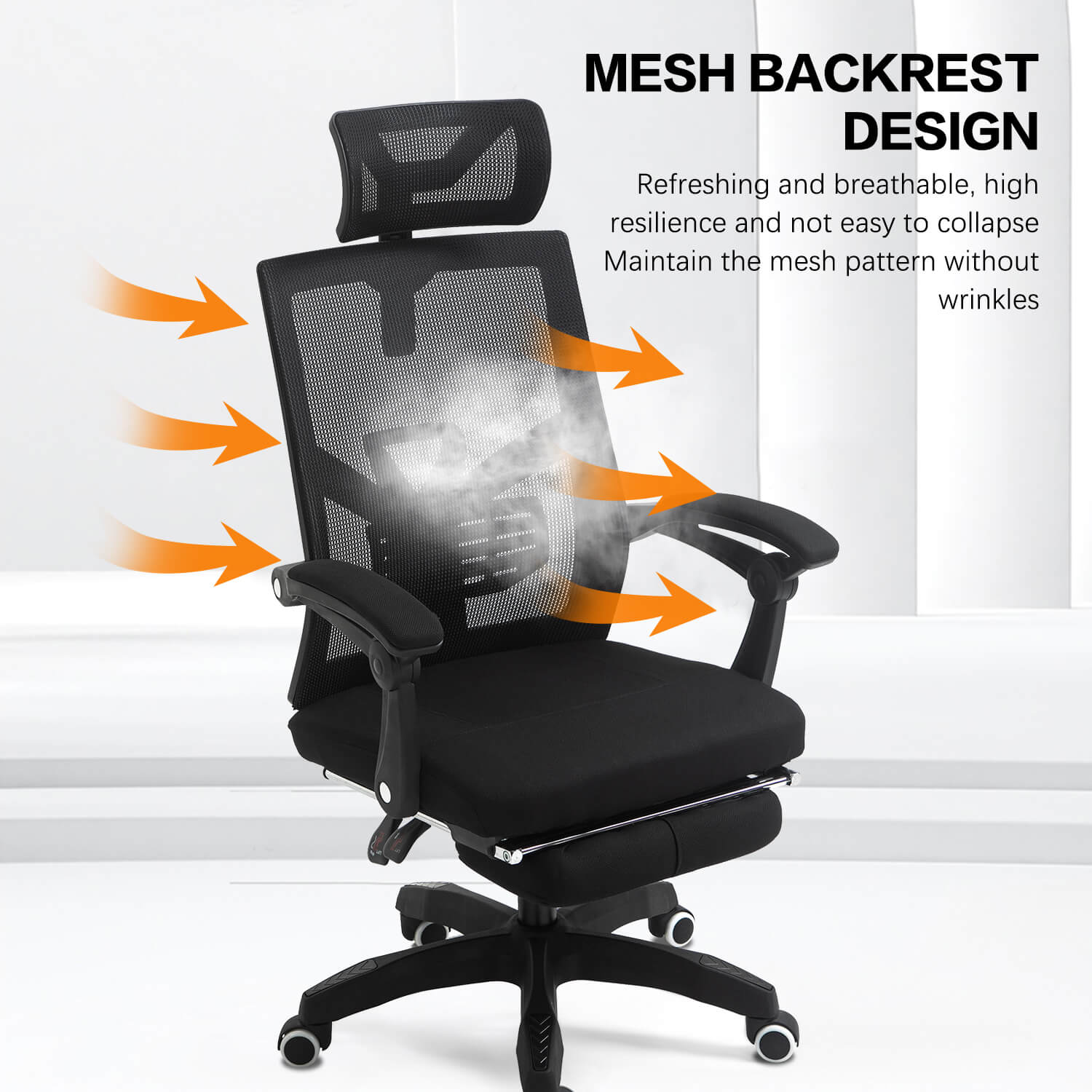 ECVV Ergonomic Adjustable Office Chair High Back Computer; ECVV USA –