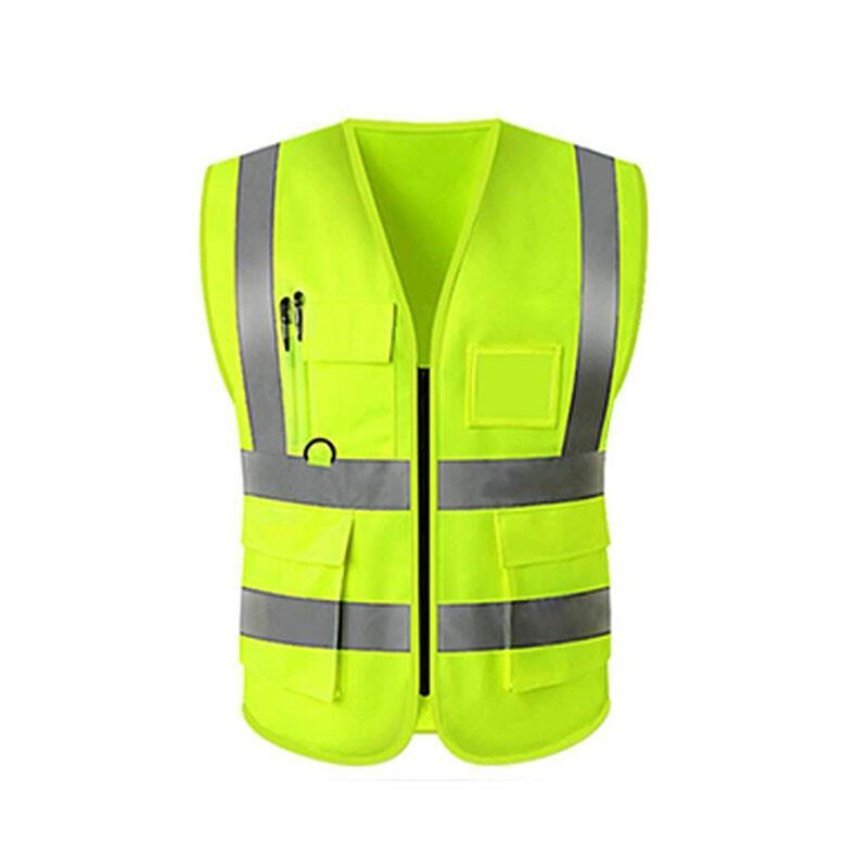 Reflective Vest Multi Pocket Reflective Vest Night Safety ; ECVV UAE ...