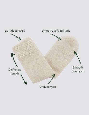 ultra soft ribbed alpaca bed socks benefits and features