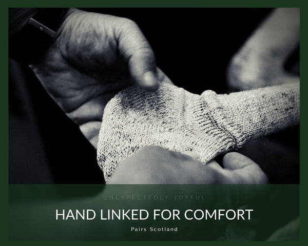 Hand linked for comfort