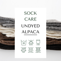 how to care for alpaca socks