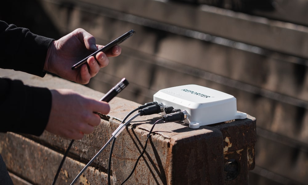 Reporter is a sensor module for agriculture