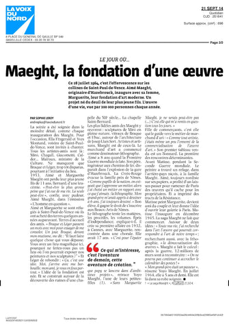 fondation maeght presse