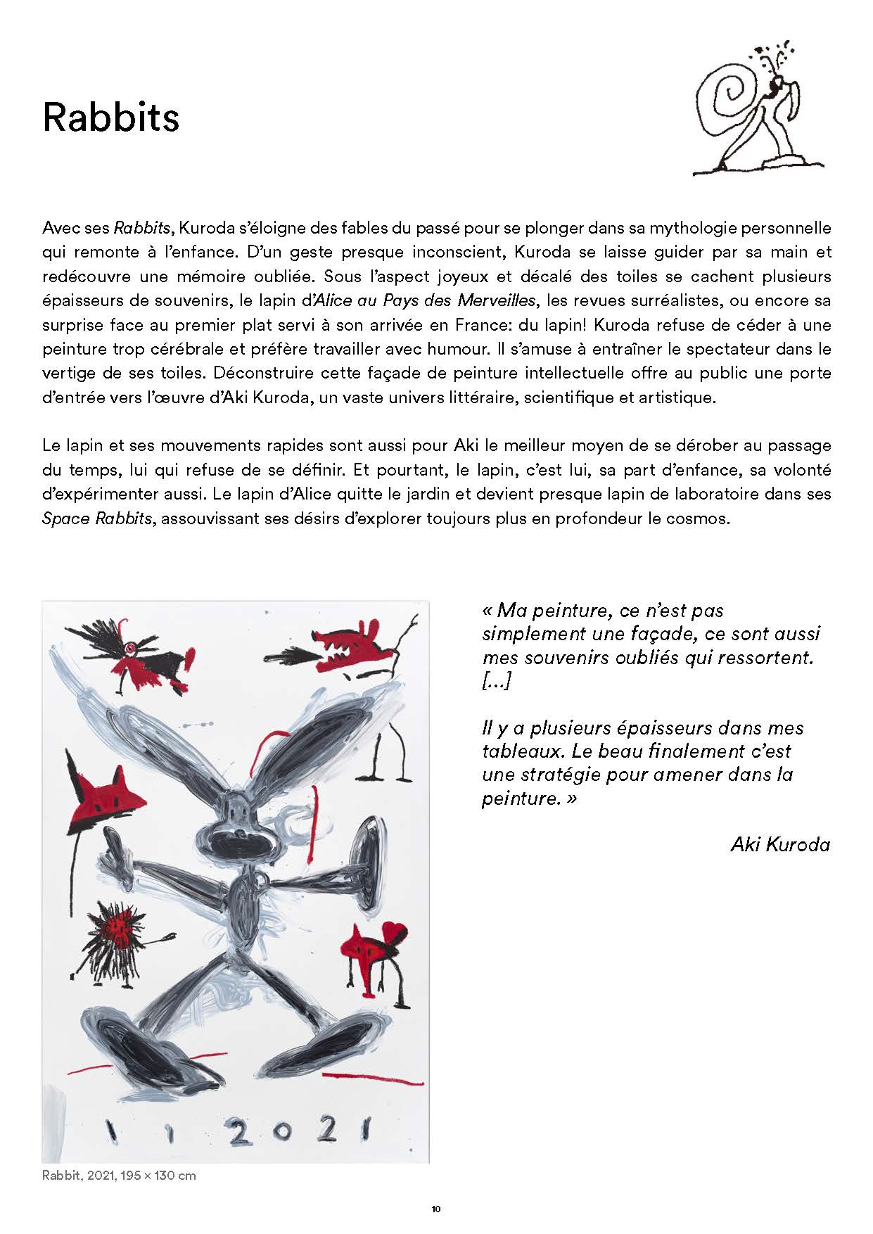 Aki Kuroda par Yoyo Maeght