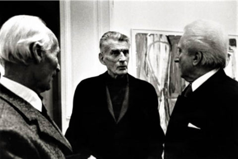 Bram Van Velde, Samuel Beckett et Aimé Maeght