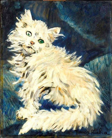 Francis Picabia, Chat, 1953.