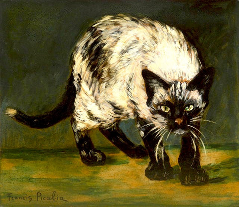 Francis Picabia, Le chat, 1938.