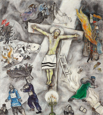 Marc Chagall, Crucifixion blanche, 1938.