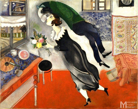 Marc Chagall, L'Anniversaire, 1915..jpg