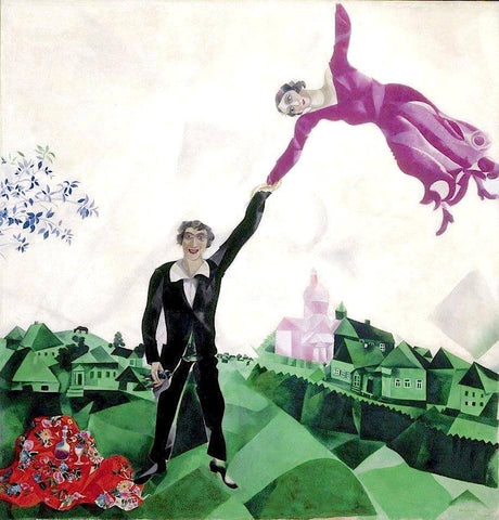 Marc Chagall, La promenade, 1918.