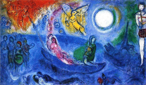 Marc Chagall, Le Concert, 1958.