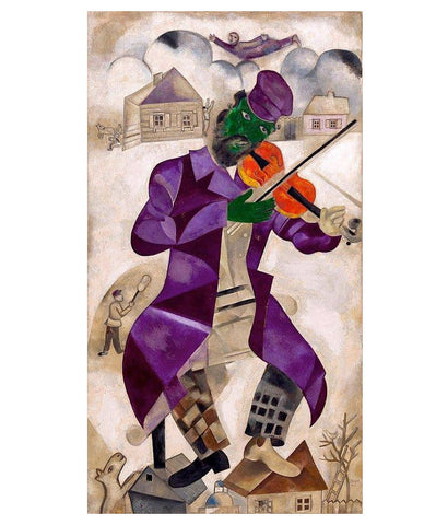 Marc Chagall, Le Violoniste Vert, 1923.