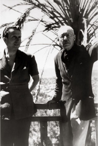 Pierre Bonnard et Aimé Maeght, Cannes, 1943