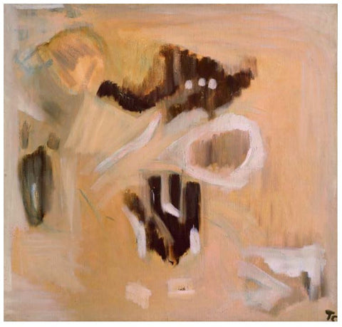 Pierre Tal Coat, L’Âge de fer I, 1956, huile sur toile, 153 x160 cm