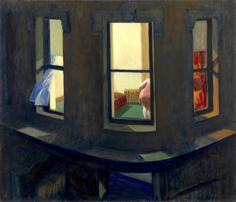 edward hopper night windows