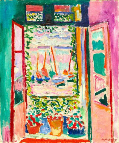 fenetre. ouverte henri matisse