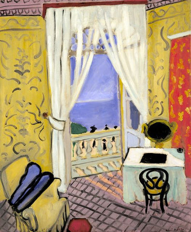 henri matisse interieur a letui de violon