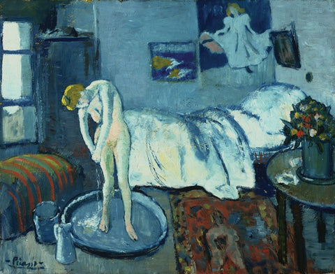 pablo picasso la chambre bleue