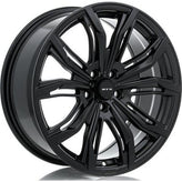 RTX Wheels - Black Widow - Black - Satin Black - 18" x 8", 40 Offset, 5x100 (Bolt pattern), 73.1mm HUB