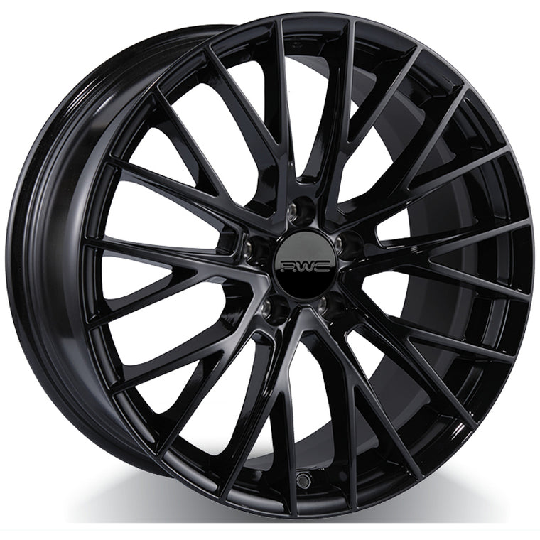 RWC - TO1009 - Black - Gloss Black - 20" x 8.5", 40 Offset, 5x120 (Bolt pattern), 60.1mm HUB