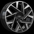 Art Replica Wheels - Replica 311 - Black - Gloss Black - Machined Face - 18" x 7.5", 45 Offset, 5x114.3 (Bolt pattern), 67.1mm HUB