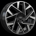 Art Replica Wheels - Replica 311 - Black - Gloss Black - Machined Face - 19" x 7.5", 45 Offset, 5x114.3 (Bolt pattern), 67.1mm HUB