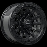 Ruffino Wheels - LGM-30 - Black - Satin Black - 17" x 9", -15 Offset, 6x139.7 (Bolt pattern), 108.1mm HUB