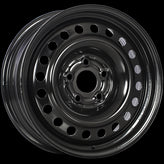 RNB - STEEL WHEEL - Black - Black E-Coating - 16" x 6.5", 40 Offset, 5x114.3 (Bolt pattern), 64.1mm HUB