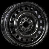 RNB - STEEL WHEEL - Black - Black E-Coating - 17" x 7", 42 Offset, 5x120 (Bolt pattern), 67.1mm HUB