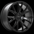 Art Replica Wheels - Replica 120 - Black - Satin Black - 20" x 9", 19 Offset, 5x115 (Bolt pattern), 71.5mm HUB